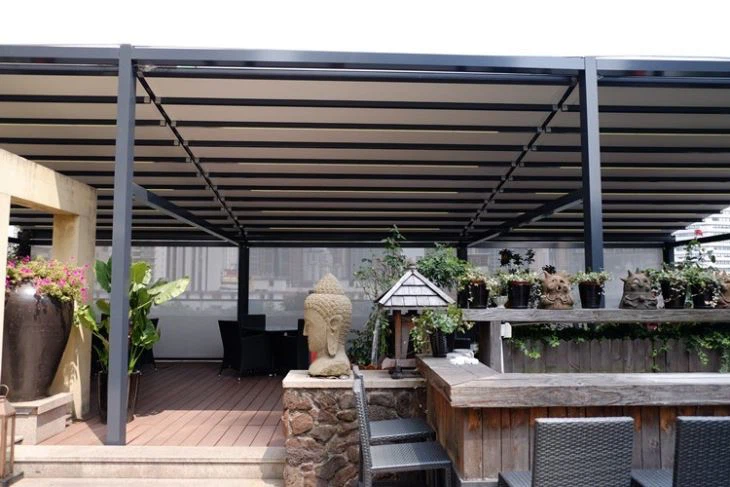 Modern Pergola Designs Retractable Pergola