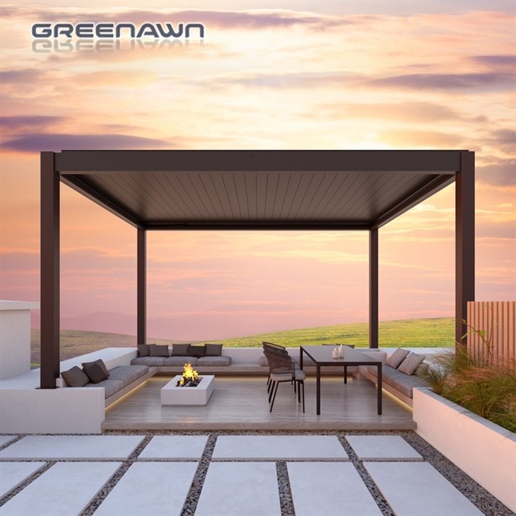 Best Garden Outdoor Pergola With Metal Roof