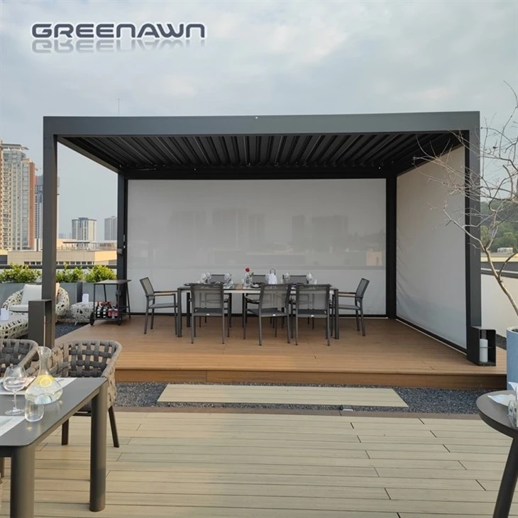 Outdoor Pergola With Roof